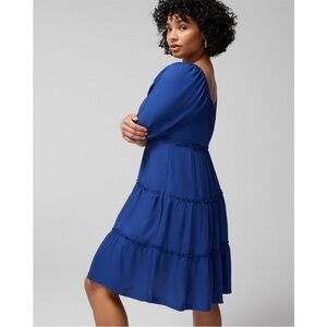 NWT SOMA Rayon Challis Blouson Short Bra Dress  Women’s Size: M